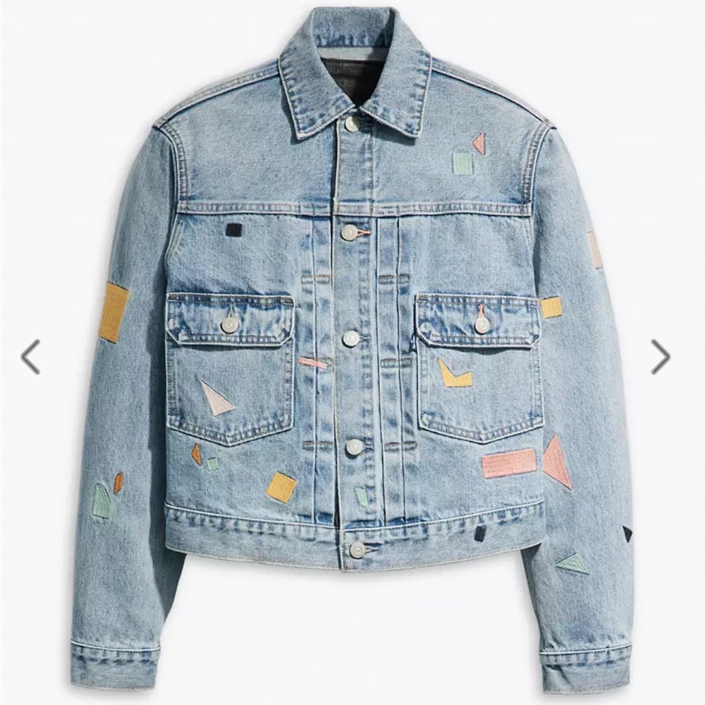 Levi's Blue Jean Jacket Vintage Trucker Style
